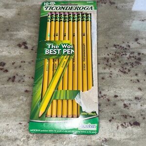 10 Ticonderoga #2 Pencils